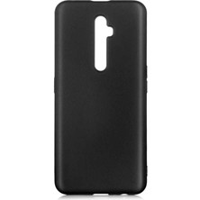 noktaks - Oppo Reno 2Z - Kılıf Mat Soft Premier Silikon Kapak - Siyah - T10922