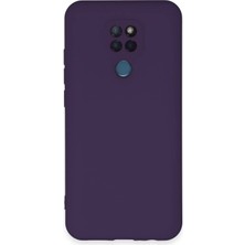 General Mobile Gm 20 Kılıf Nano Içi Kadife Silikon - Mor - AKMONL7358-1951