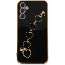 Samsung Galaxy A24 4g Kılıf Esila Silikon - Siyah - AKMONL9771-7808