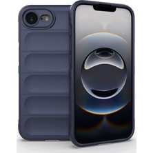 iPhone 16E Kılıf Optimum Silikon - Lacivert - AKMONL3953-7789