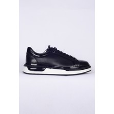 Pierre Cardin 10224 Siyah Erkek Rahat Taban Bağcıklı Spor Ayakkabı