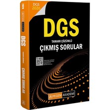 Pegem 2026 Dgs Çıkmış Sorular Çözümlü Pegem Akademi Yayınları