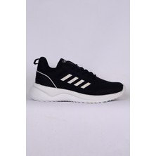 Walkway Favor 100 G Siyah-Beyaz Fileli Hafif Hava Alabilen Kadın Spor Ayakkabı