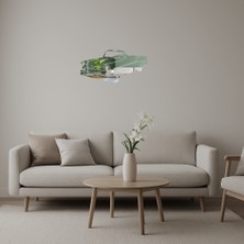 Nostaljik Araba Tasarımlı  Dekoratif Aynalı Tablo - AKMONL2463-7242