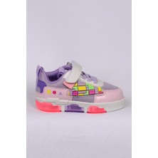Walkway Legos Mor Bebek Işıklı Sneaker