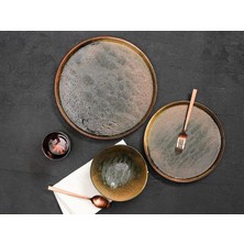 Porland Stoneware Genesis 3 Parça Tek Kişilik Yemek Takımı 04SWA000237