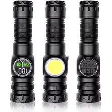 9 Mod Şarjlı Kamp Lambası El Feneri