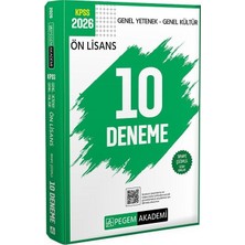 Pegem 2026 Kpss Ön Lisans 10 Deneme Çözümlü Pegem Akademi Yayınları