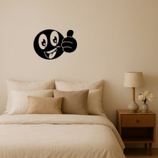 Başparmak Yükselten Emoji Mdf Dekoratif Tablo - AKMONL4797-7698