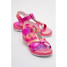 Çocuk Çapraz Sandalet 25-29 Pembe