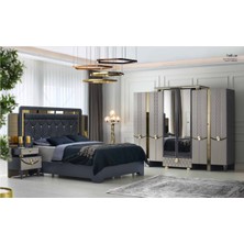 Aby Antrasit Sultan Yatak Odası Takımı