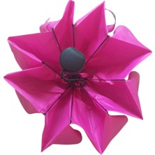 Rubenis Rüzgara Dayanıklı Pembe Bayan Şemsiyesi 8 Tel Manue