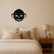 Maymun Yüzü Dekoratif Tablo - AKMONL9235-2638