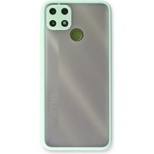 Realme C25 Kılıf Montreal Silikon Kapak - Turkuaz - AKMONL6432-1755