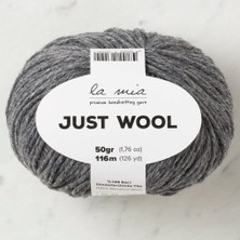 La Mia Just Wool Koyu Gri El Örgü İpi - LT003 - 33841