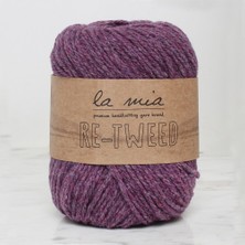La Mia Re-Tweed Mor Melanj El Örgü İpi - L143 - 34408
