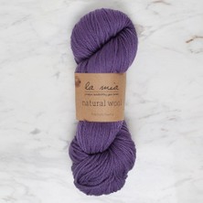 La Mia Natural Wool Mor El Örgü İpi - L269 - 34400