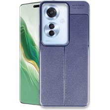 Oppo Reno 11F Kılıf Auto Focus Kapak - Lacivert - AKMONL8273-8285