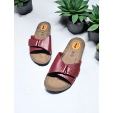 40 Numara Anatomik Topuk Dikeni Takviyeli Cırtlı Terlik