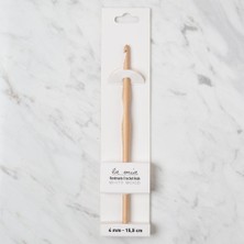 La Mia Whitewood 4 mm 15.5 cm Ahşap Yün Tığ