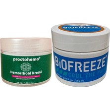 Proctohemo 100 ml Hemer.oid Cream+Biofreeze Cool The Pain Cream 150 ml
