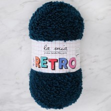 La Mia Retro Petrol Mavisi El Örgü İpi - LM5206