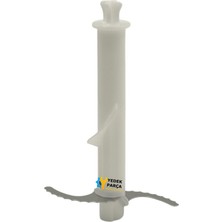 Braun Uyumlu Multiquick 5 Vario Stabmixer Mq 5245 Wh Blender Hazne Buz Kırıcı Bıçağı 1250ML (Büyük Hazne Için)