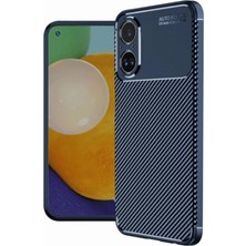 Realme 12 Lite Kılıf Auto Focus Karbon Kapak - Lacivert - AKMONL4730-1596