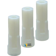 Goldmaster Uyumlu GM-7240 Yasemin Blender Motor Kavrama Dişlisi Kaplin 3ADET (D Girişli)