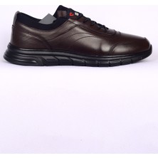 Pierre Cardin 90120 Casual Kahverengi Erkek Deri Hafif Taban Bağcıklı Günklük Ayakkabı