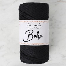 La Mia Boho Siyah Büküm Makrome İpi - L006 - 33997