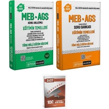 Pegem 2026 Meb-Ags Eğitimin Temelleri ve Türk Milli Eğitim Sistemi Konu Anlatımlı + Soru Bankası 2 Li Set Anlakazan Paragraf