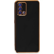 Oppo A74 4g Kılıf Volet Silikon - Siyah - AKMONL9497-3360