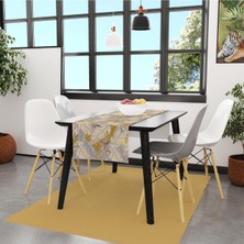 Autumn Leaves Runner, 140X45CM (Ince Keten, Uluslararası Yıkama ve Solmama Sertifikası)