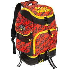 Mad Wave Sırt Çantası Mad Team Kırmız Desenli 45LT