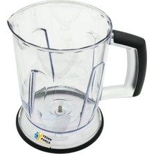 Braun Uyumlu Multiquick 5 Vario Stabmixer Mq 5245 Wh Blender Haznesi 1250ML (Büyük Hazne)
