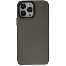 iPhone 13 Pro Max Kılıf Anka Pc Sert Metal Kapak - Siyah - AKMONL6253-7402