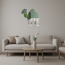 Dekoratif Deve Figürü Aynalı Tablosu - AKMONL6734-9256