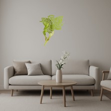 Iç Mekan Dekoratif Peri Kadın Emoji Altın Aynalı Tablosu - AKMONL9678-6030