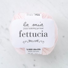 La Mia Fettucia Toz Pembe El Örgü İpi - L063 - 33887