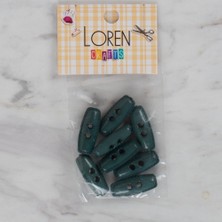 Demir Grup cc Loren Crafts Yeşil 8 Li Çoban Düğmesi - 91