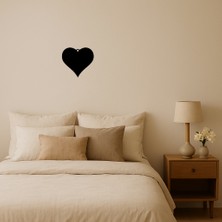 Kalp Şekilli Mdf Dekoratif Duvar Tablosu - AKMONL4601-8638