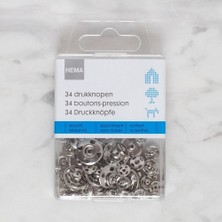 Demir Grup cc Loren Metal Çıt Çıt - 34 Lü Gümüş