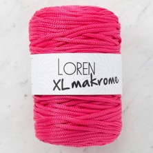 Loren Xl Makrome Fuşya El Örgü İpi - R013 - 33713