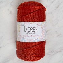 Loren Polyester Soft Macrame Tarçın El Örgü İpi - LM012 - 34431