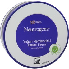 Neutrogena Yoğun Nemlendirici Bakım Kremi 200 ml Kuru Ciltler İçin Etkili Nemlendirme