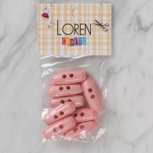 Demir Grup cc Loren Crafts Pembe 8 Li Çoban Düğmesi - 81