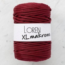 Loren XL Makrome Bordo El Örgü İpi - R049 - 33715