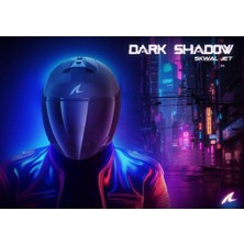 Shark Skwal I3 Jet Dark Shadow Mat Açık Kask Kma