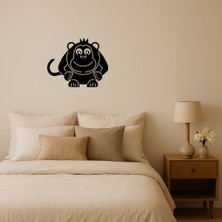 Mdf Maymun Figürlü Dekoratif Tablo - AKMONL6751-3644